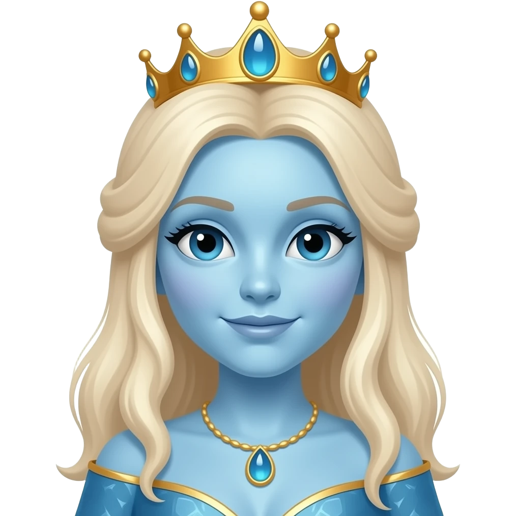 an alien princess emoji