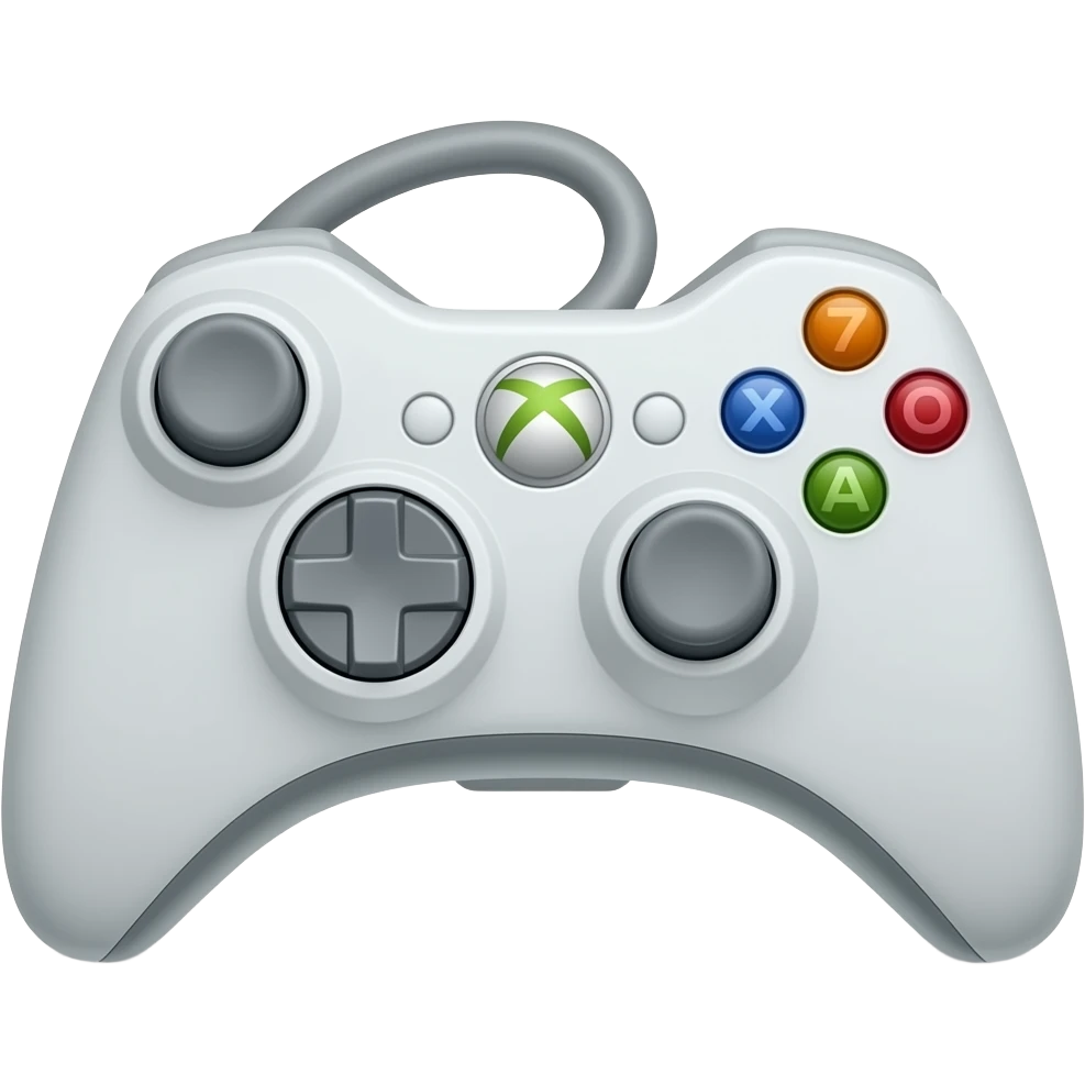 Console Xbox 360 blanche emoji