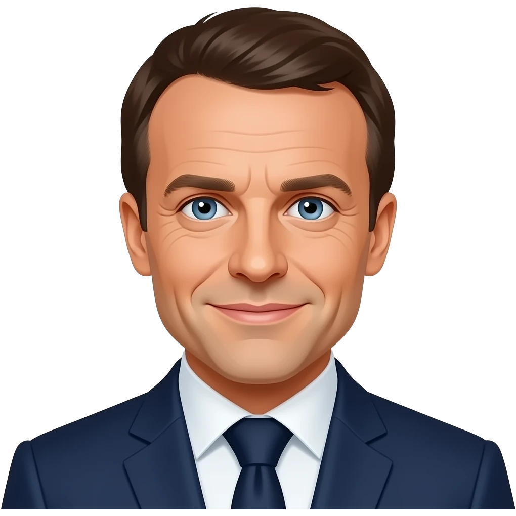 Emanuel Macron emoji