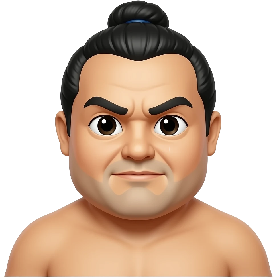 Sumo wrestler emoji