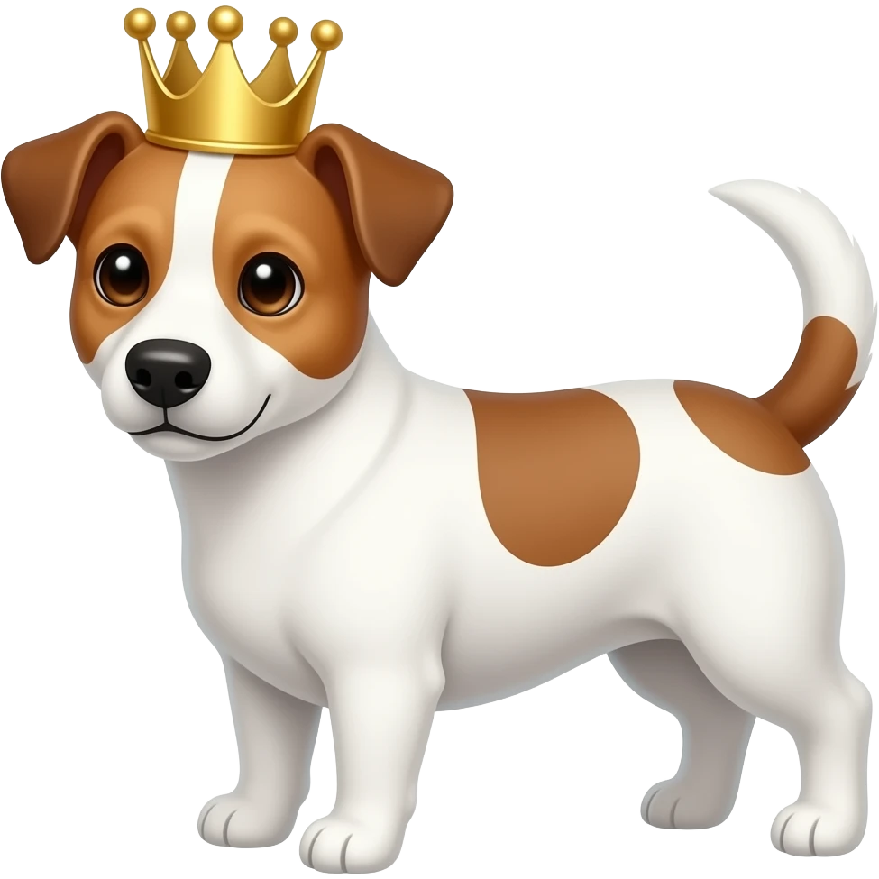 Add crown jack russel emoji