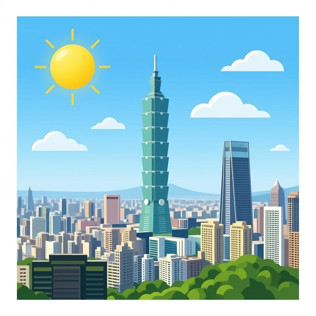 Taipei 101 emoji