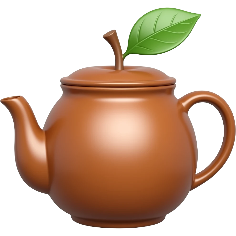 apple as tea pot emoji