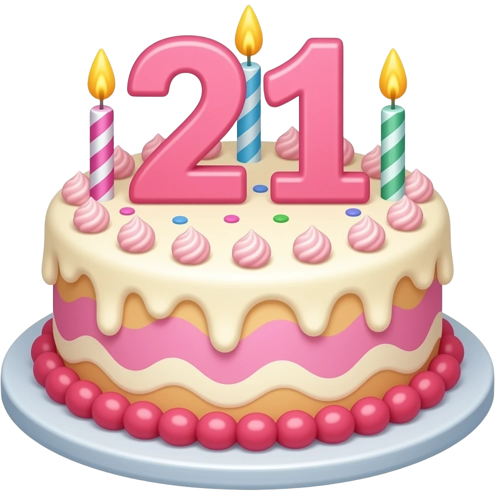 LET'S CELEBRATE  ANNA'S 21ST BIRTHDAY emoji