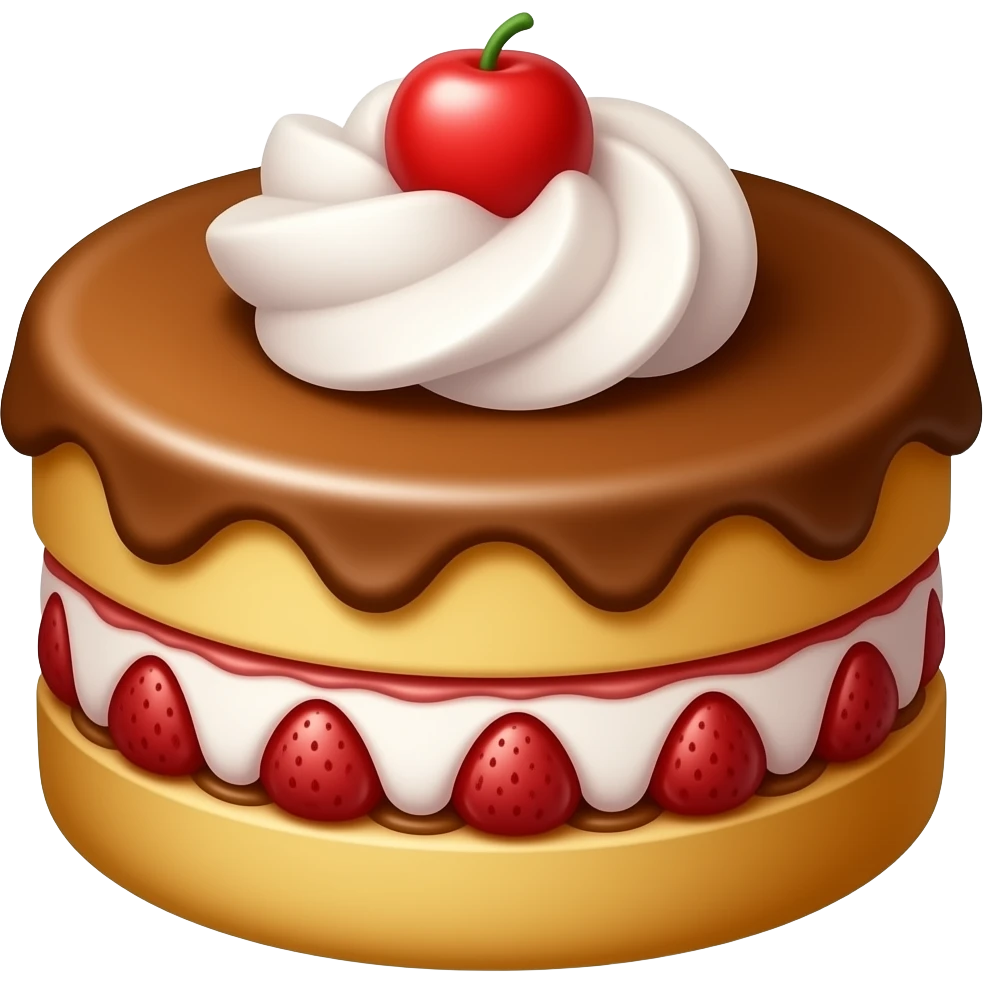 Dessert gastronomique emoji