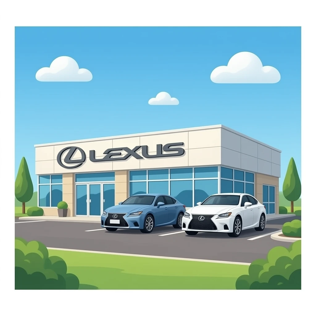 Lexus Dealership Store emoji