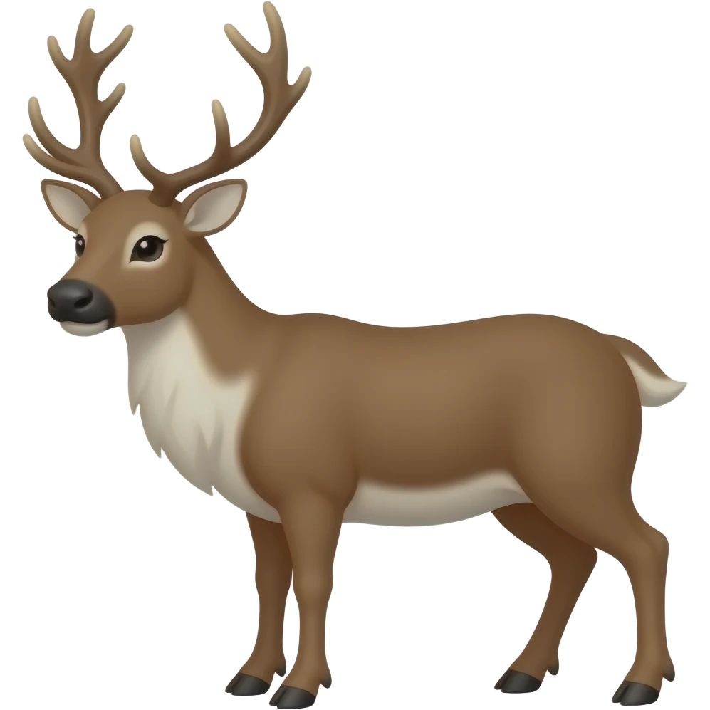 🦌reindeer emoji