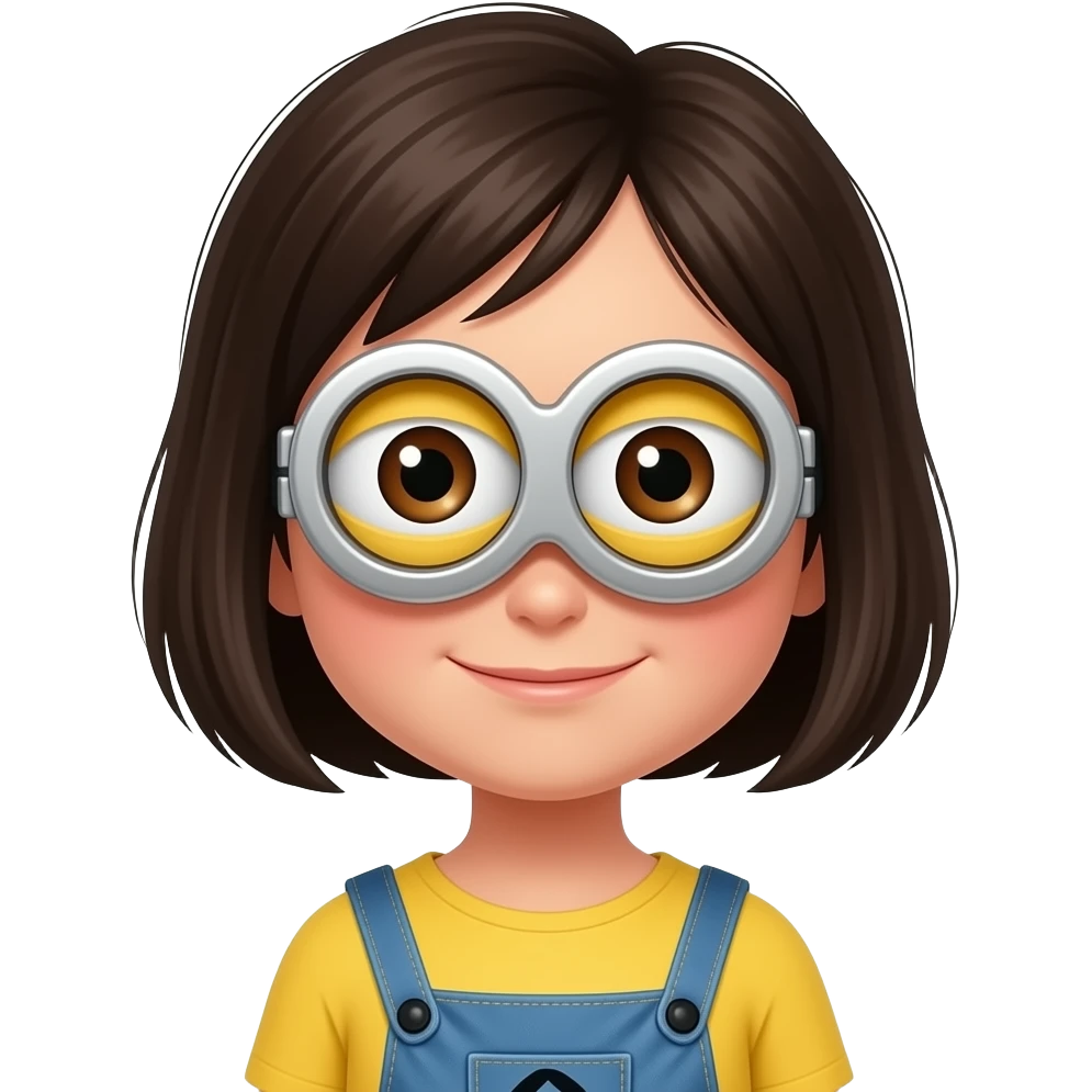 Minion girl emoji