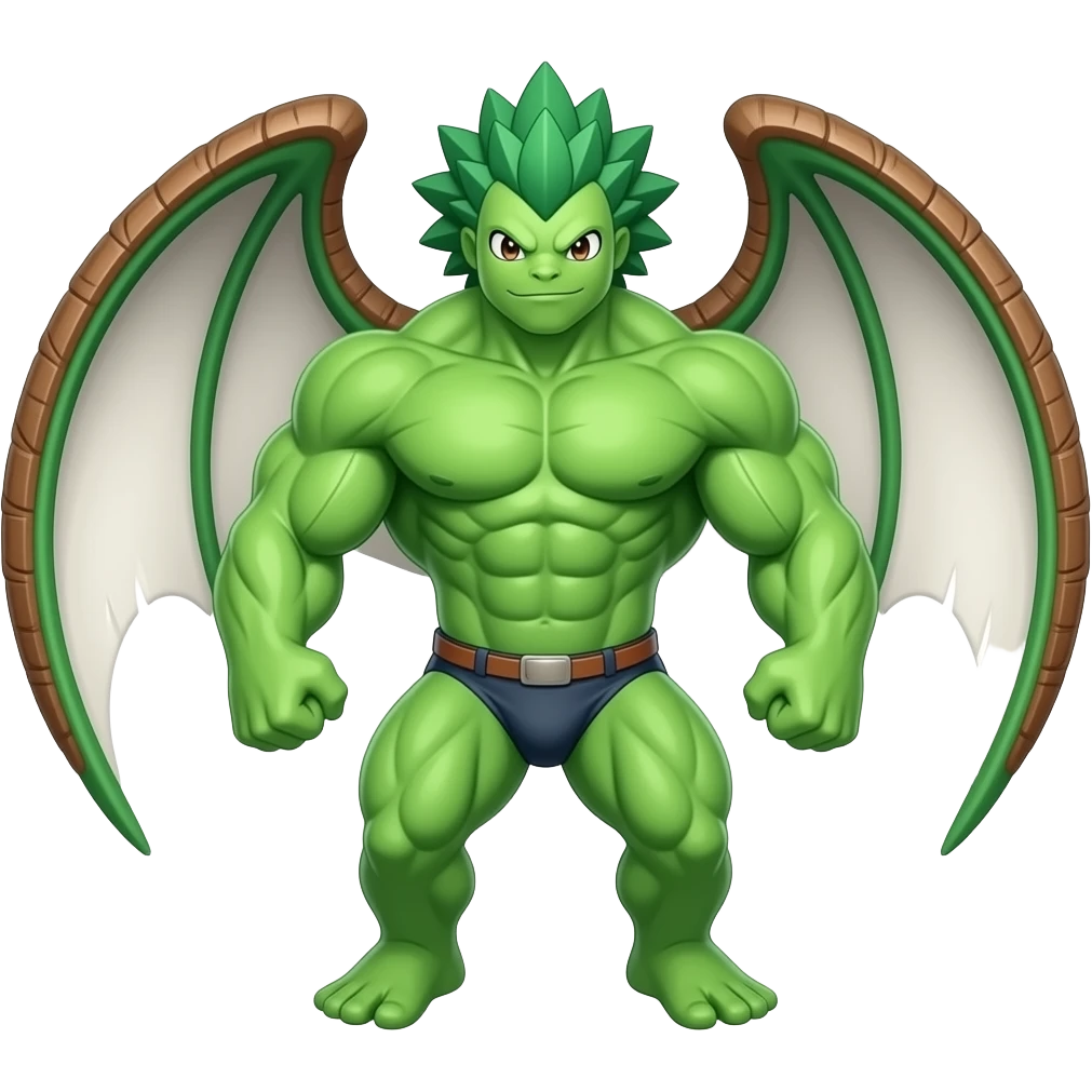 Rillaboom pokemon muscular emoji