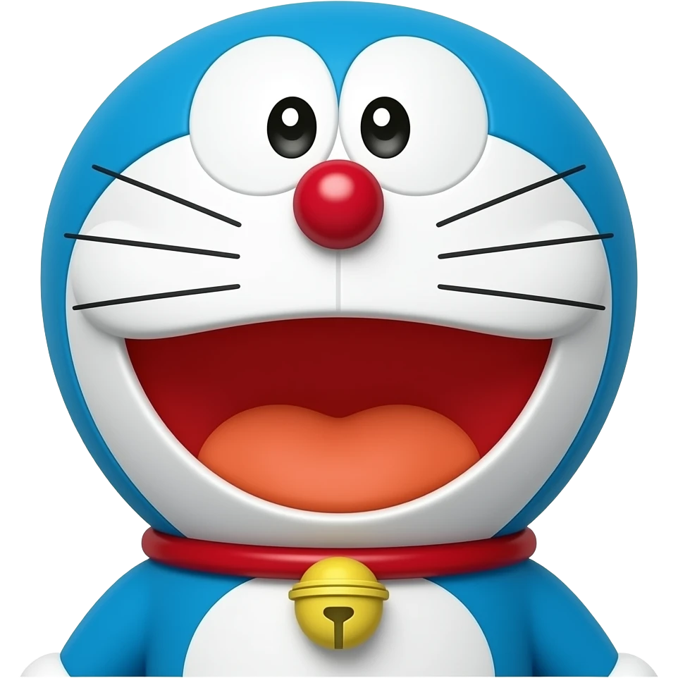 Doraemon.  Comiedo.   Dorallakis . Y. Novita. emoji