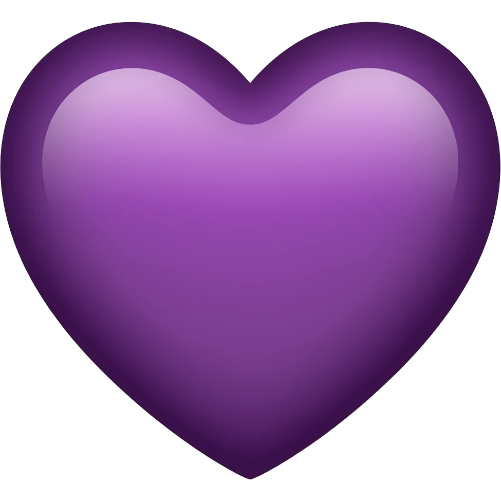 #4100ff heart emoji emoji