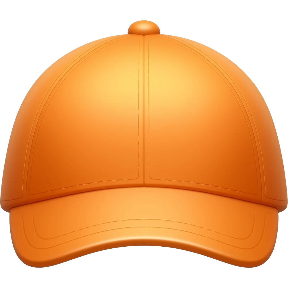 Orange cap emoji