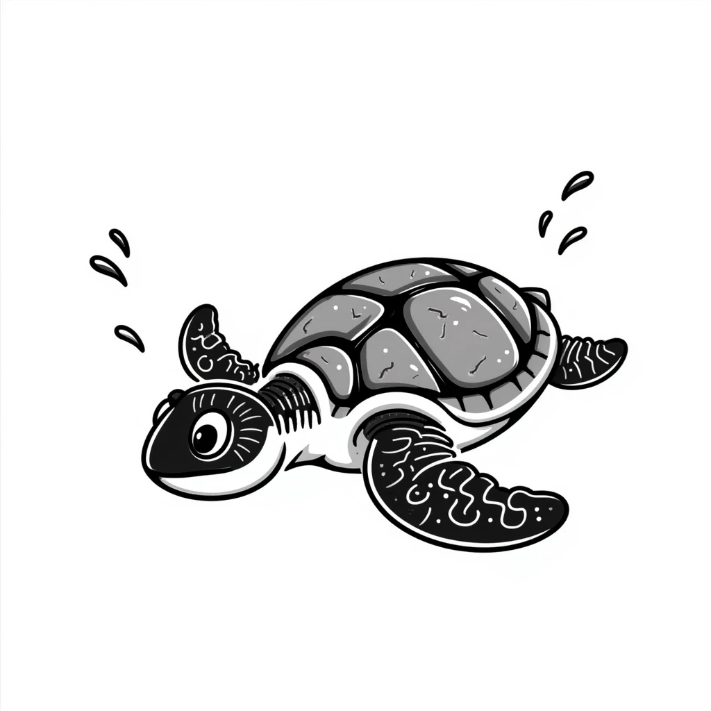 Sea turtle emoji