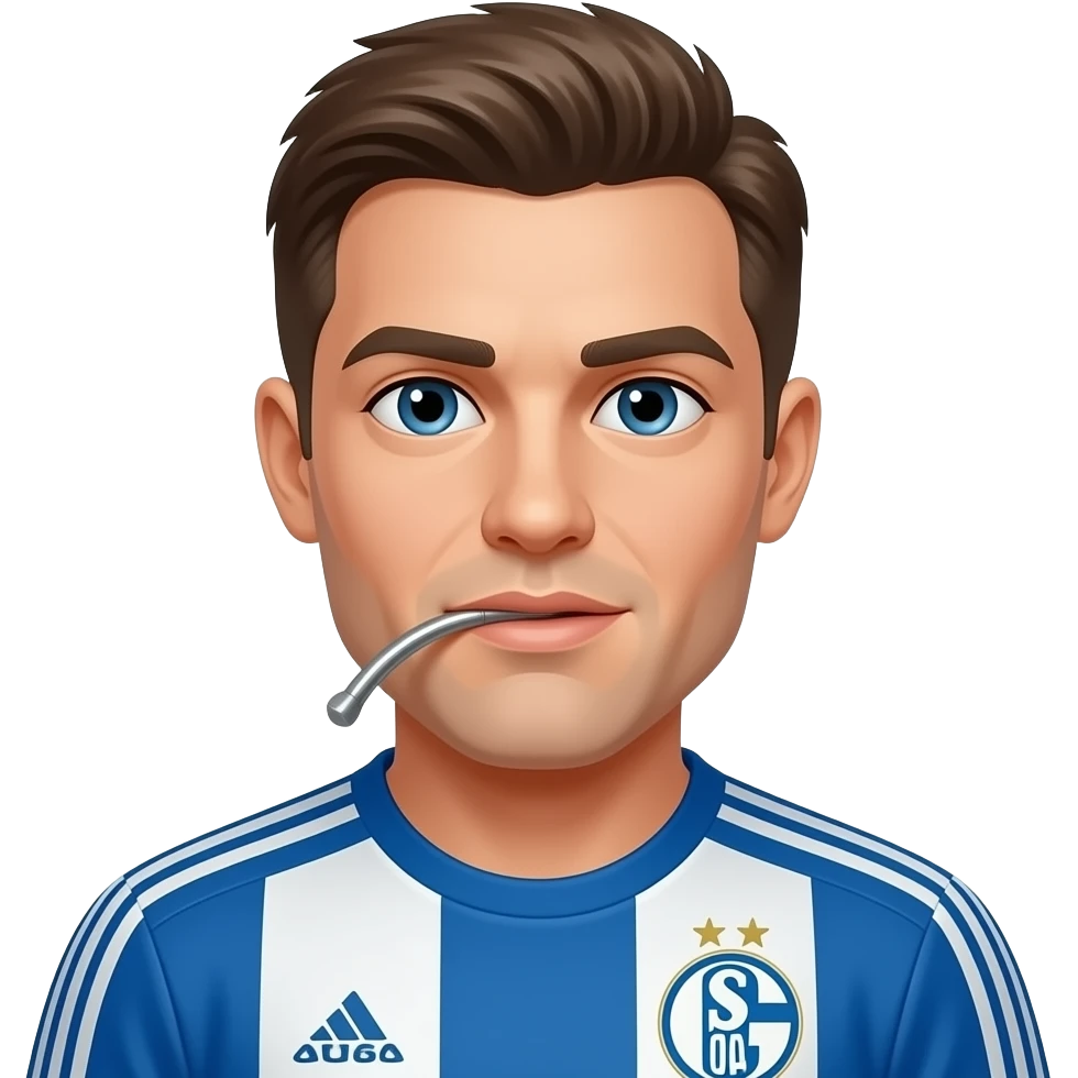 schalkefan mit mundharmonika emoji