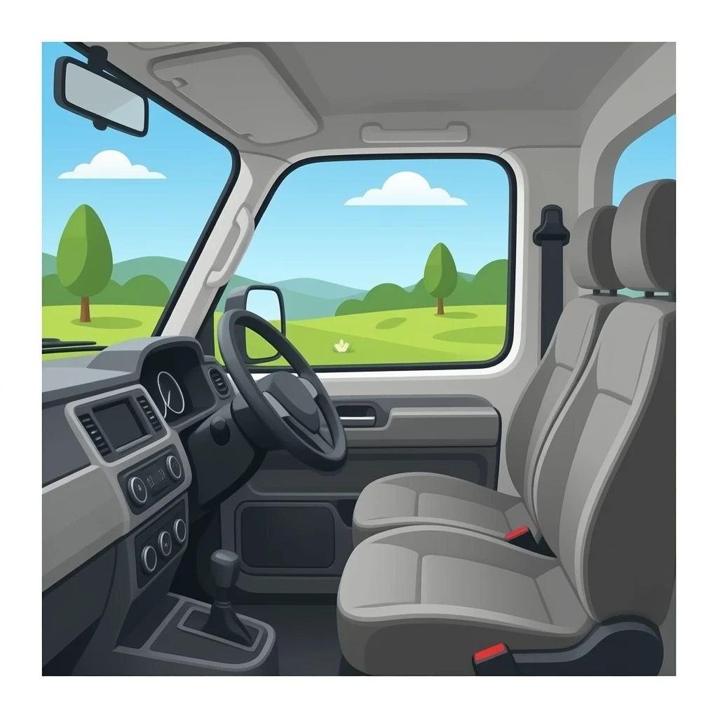 Una cabina de camión pequeña emoji