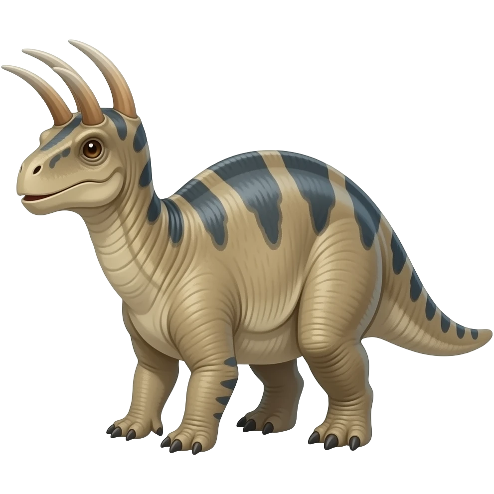 Un parasaurolophus emoji
