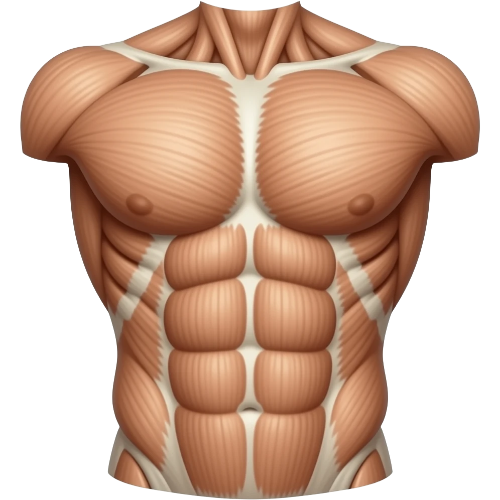 abdominal muscle emoji