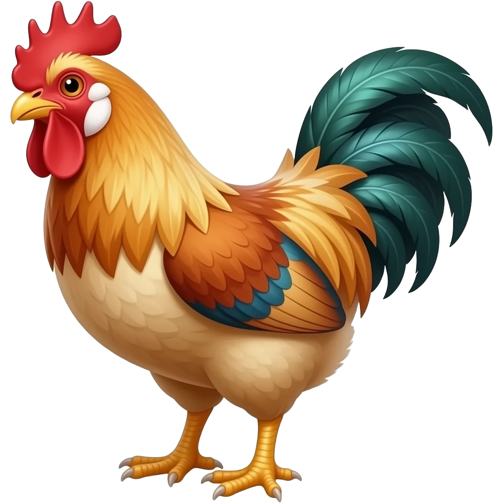 Rudy the chicken emoji