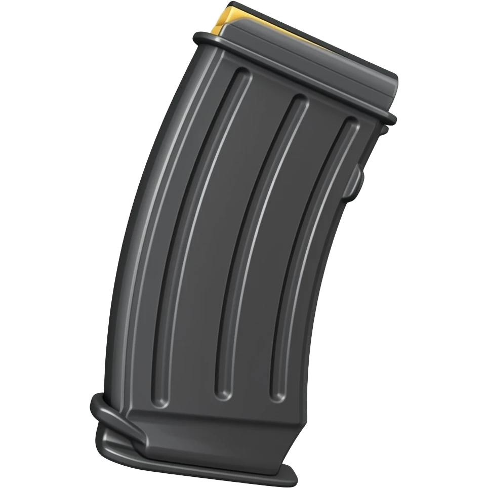assault riffle Ar 30 magazine emoji