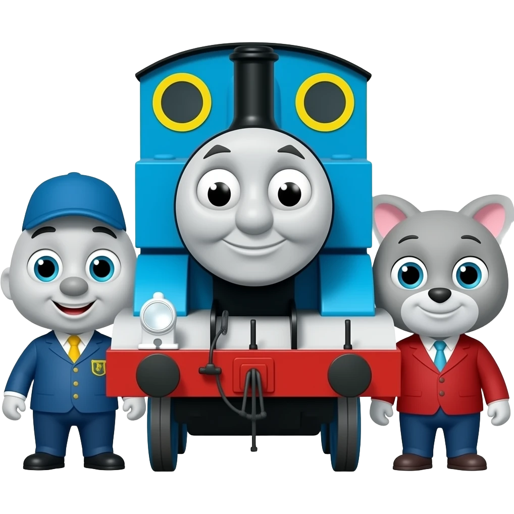 thomas the tank engine and friends emoji