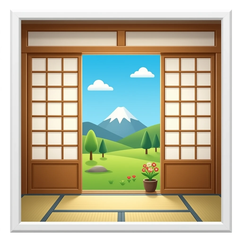 japan room door emoji