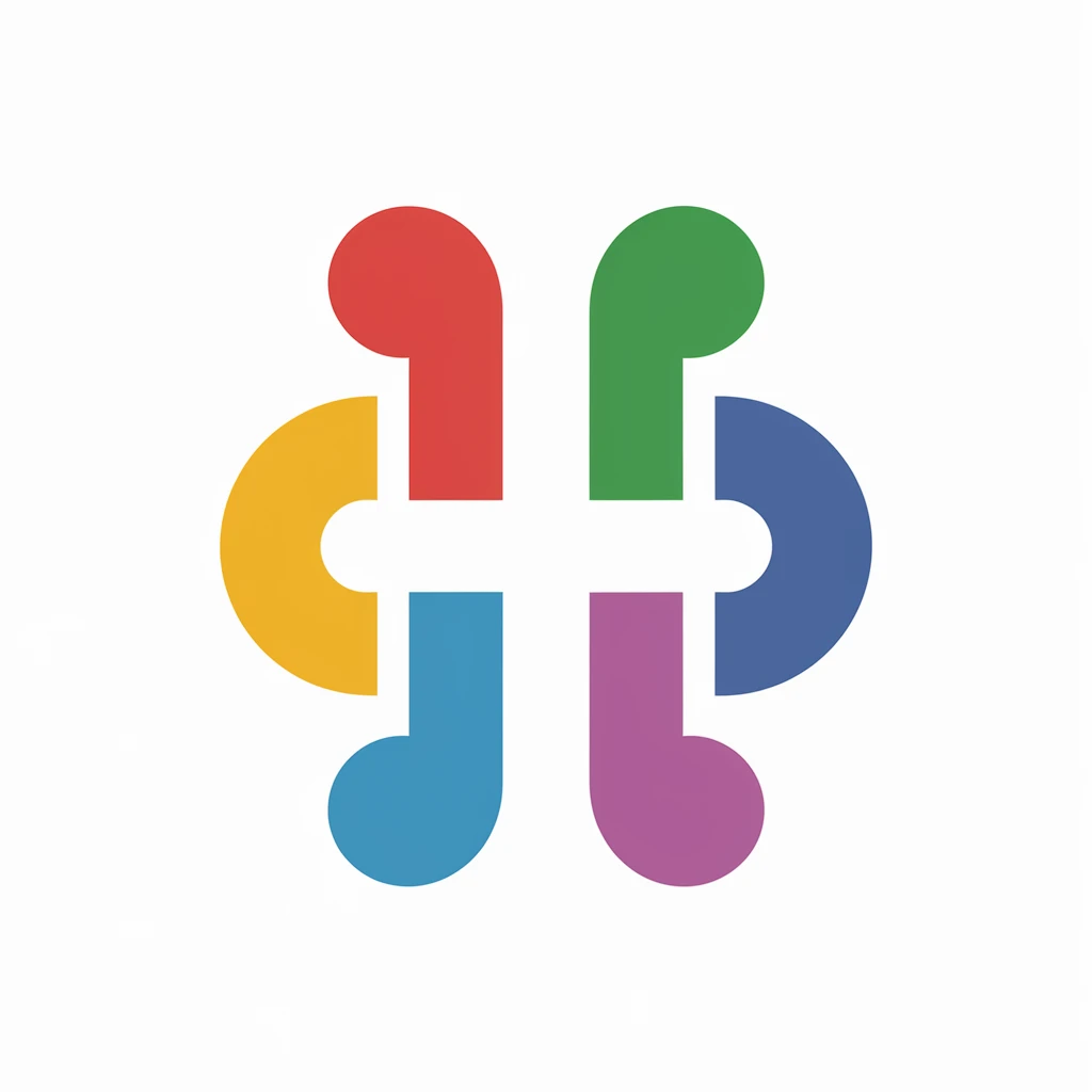 make a colorful logo of "Ideogram" emoji