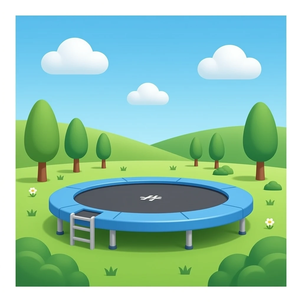 Trampoline park emoji