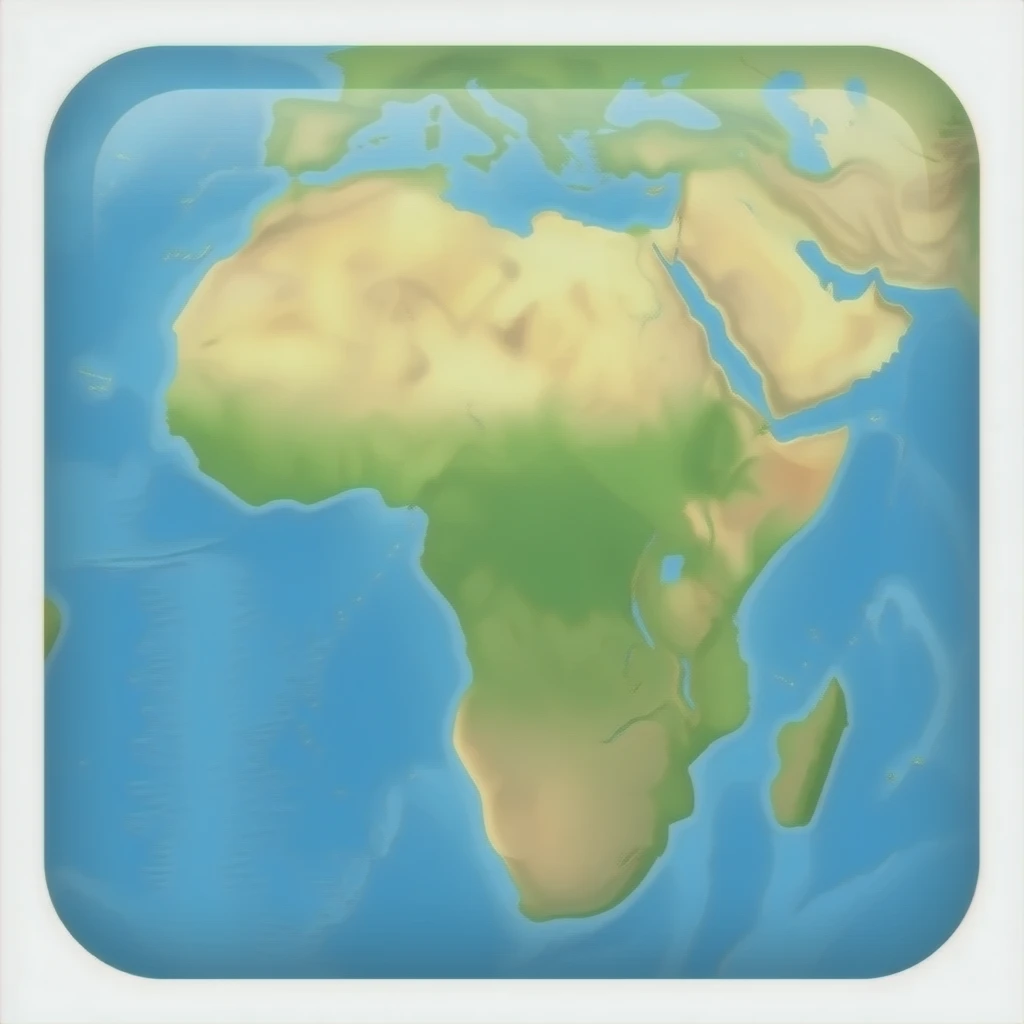 continente africano emoji