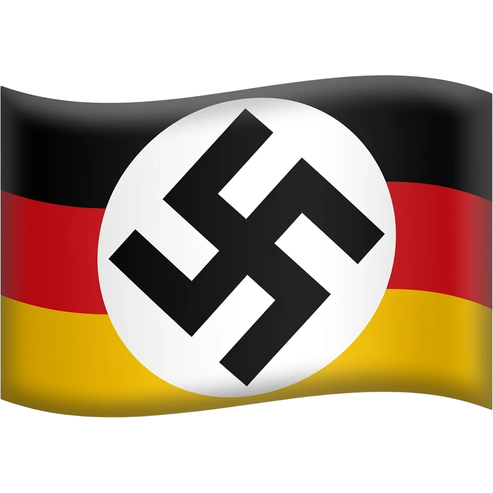 Nazi Almanyası bayrağı emoji