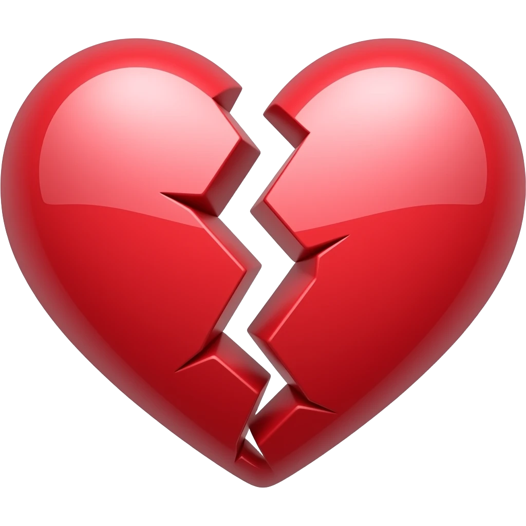broken heart emoji