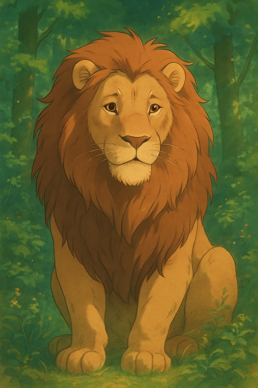 Lion emoji