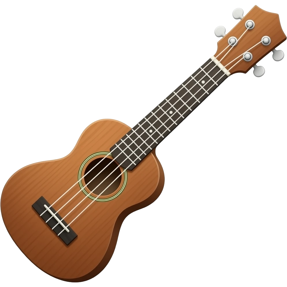 Small emoji of ukulele emoji