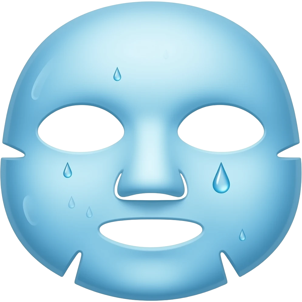 Mascarilla hidratante emoji