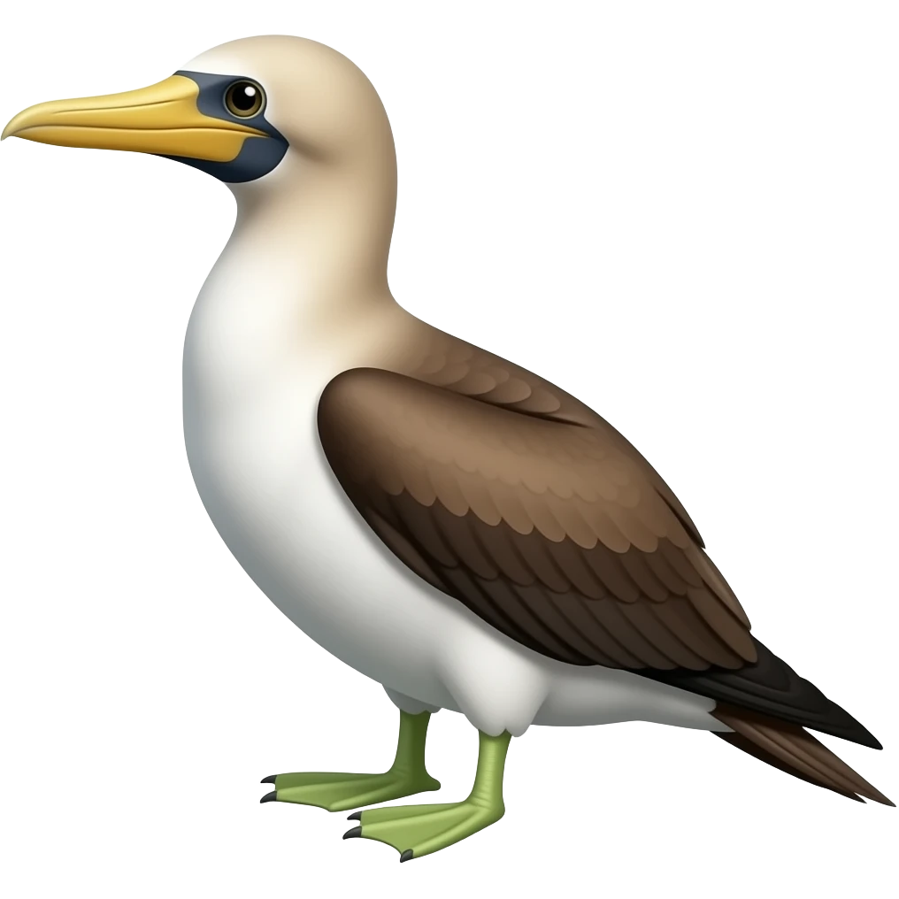 rainbow footed booby emoji