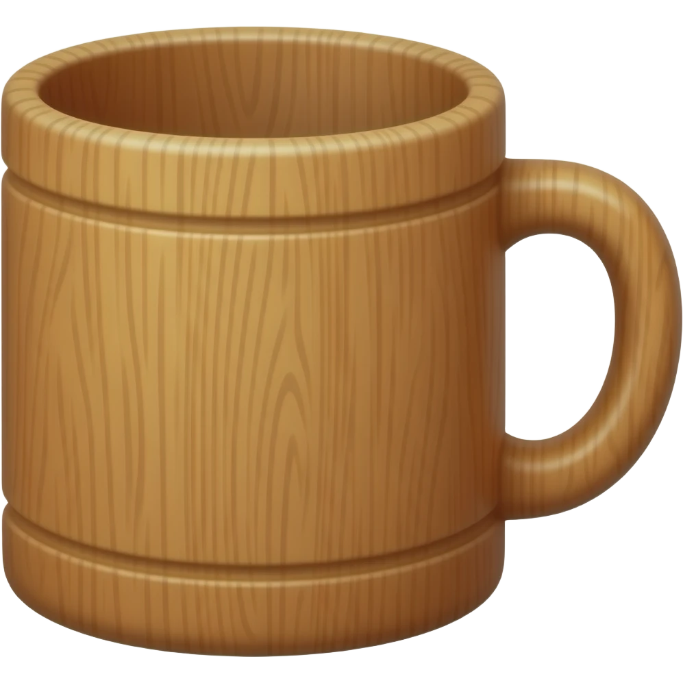 wooden_oak_mug emoji