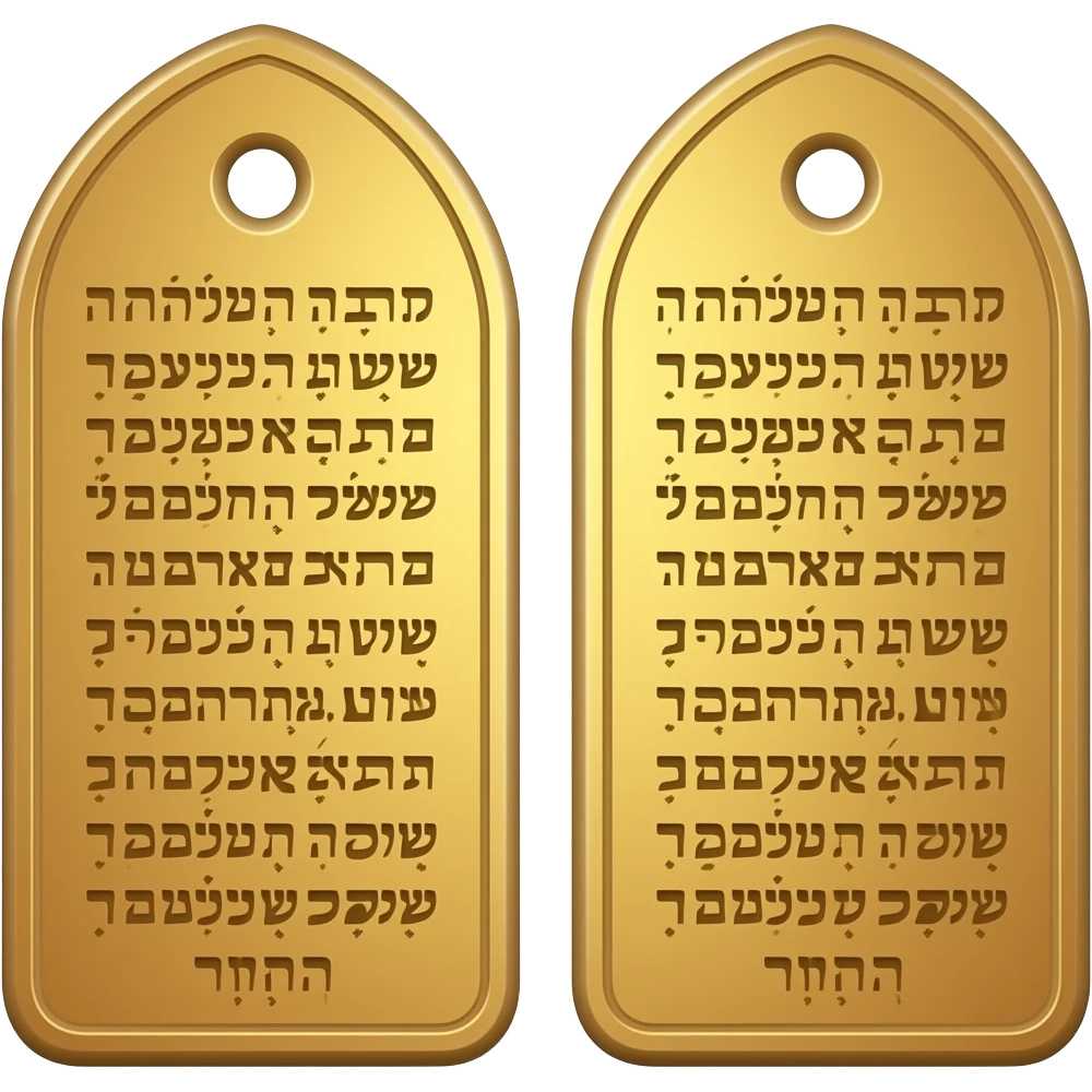 10 Commanments emoji