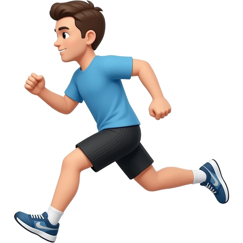 running emoji