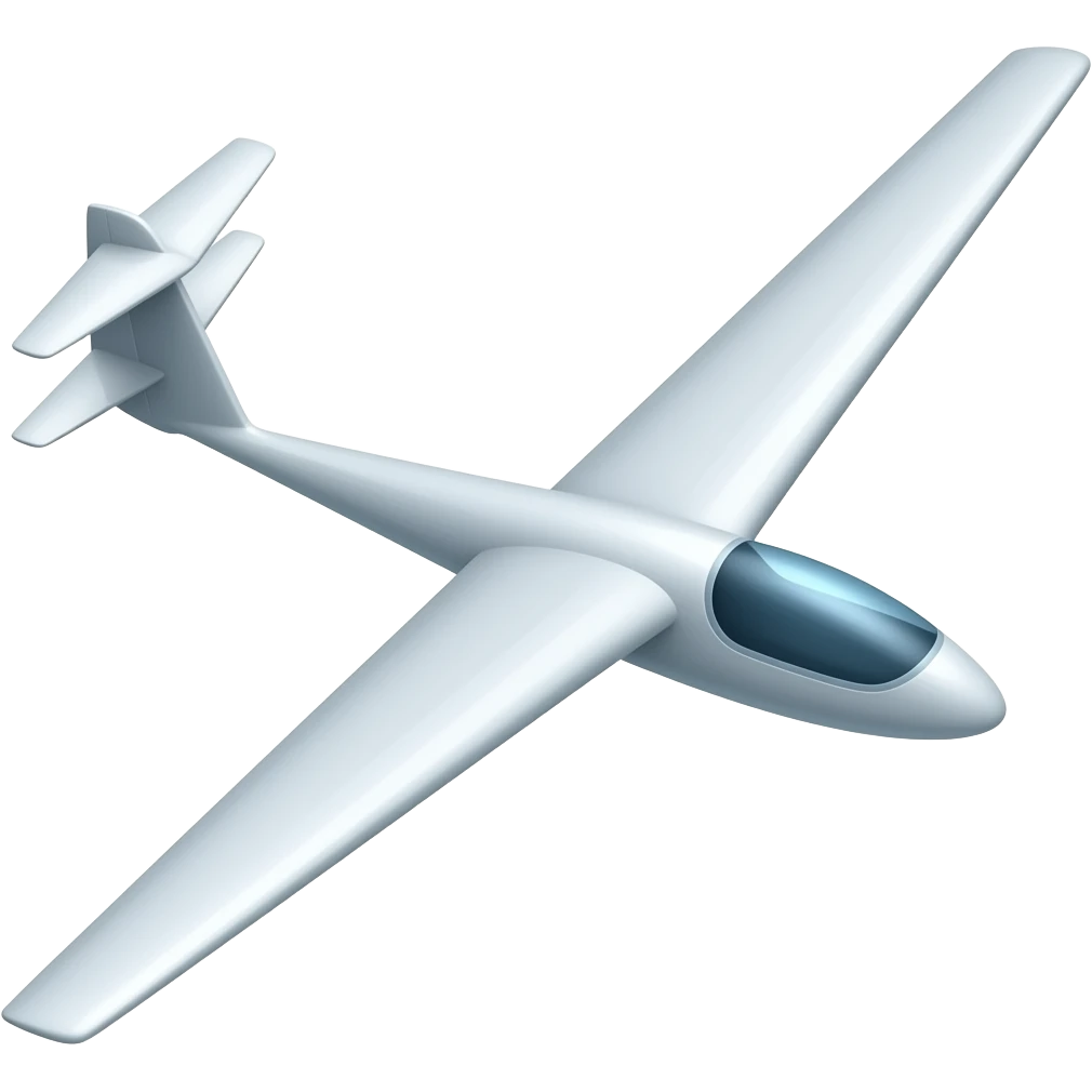 modern sailplane emoji