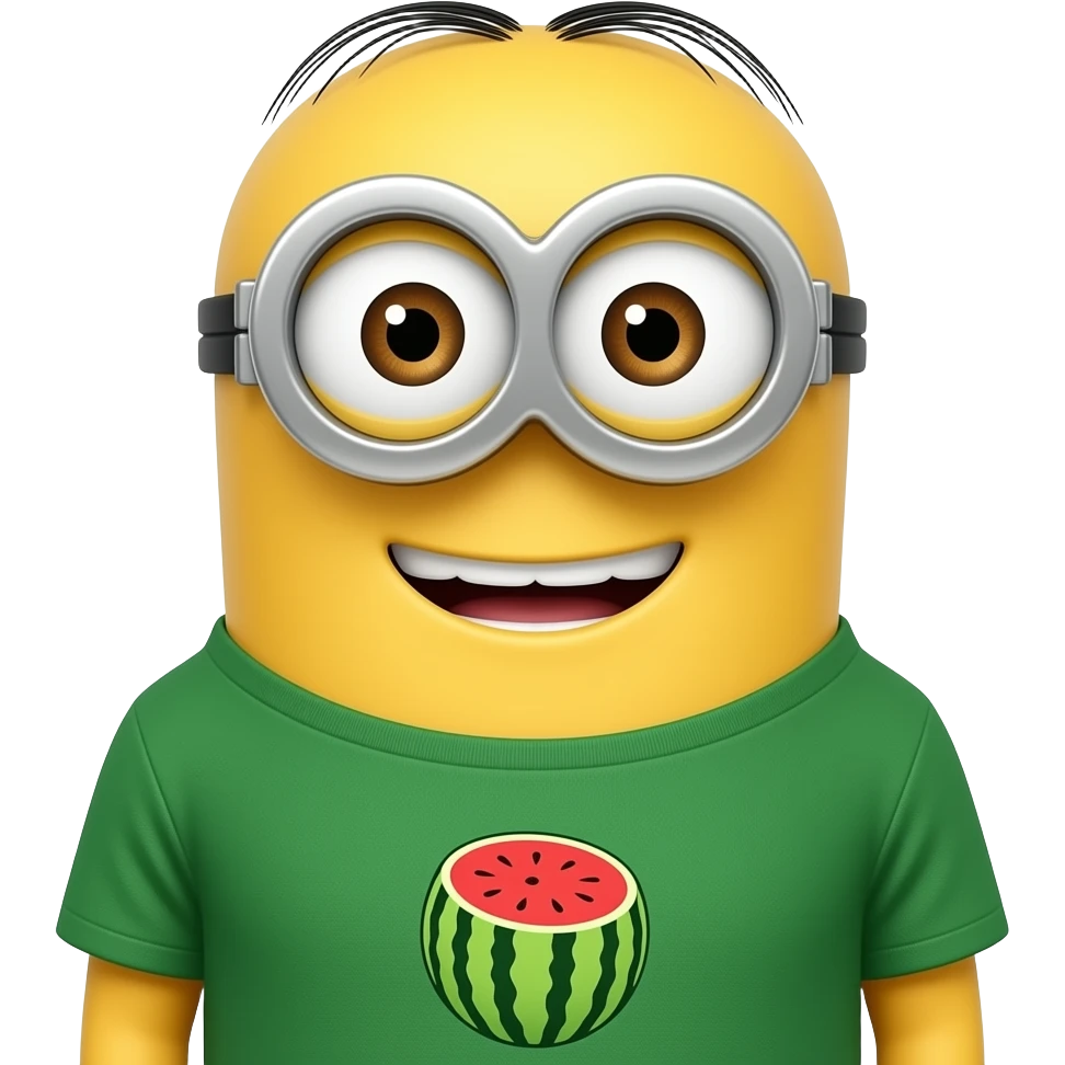 Minions👕verde🍉 emoji