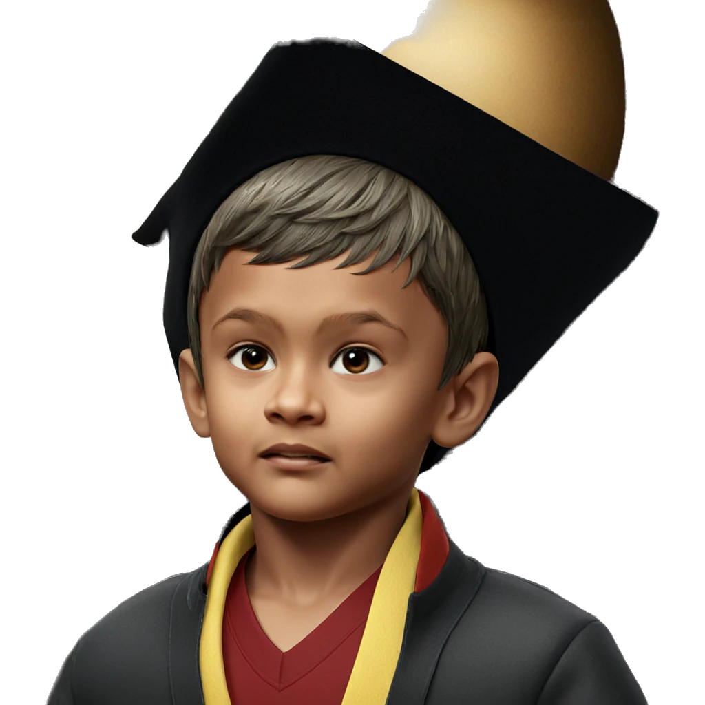 realistic portrait of a boy emoji