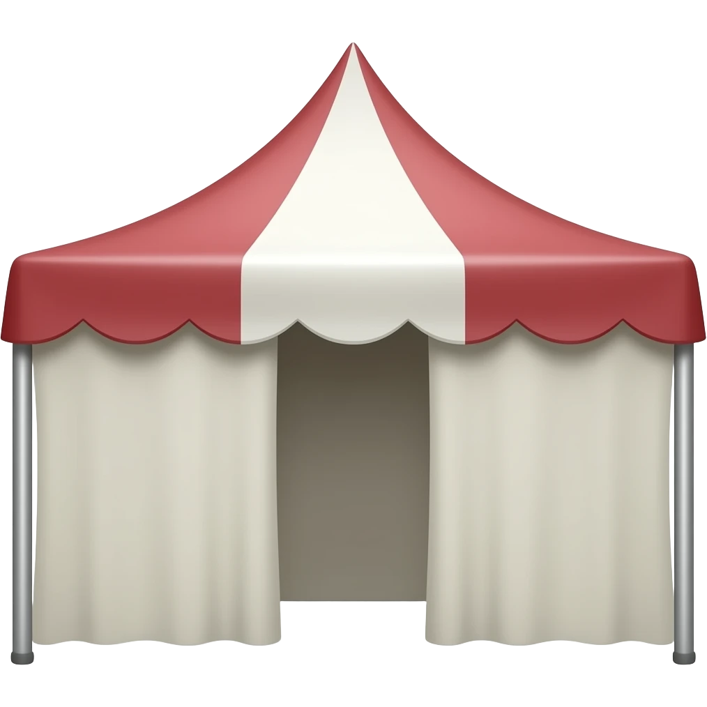 tent for tournaments and fights emoji