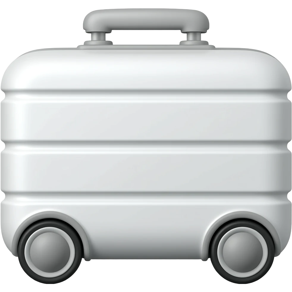 maleta  blanco emoji