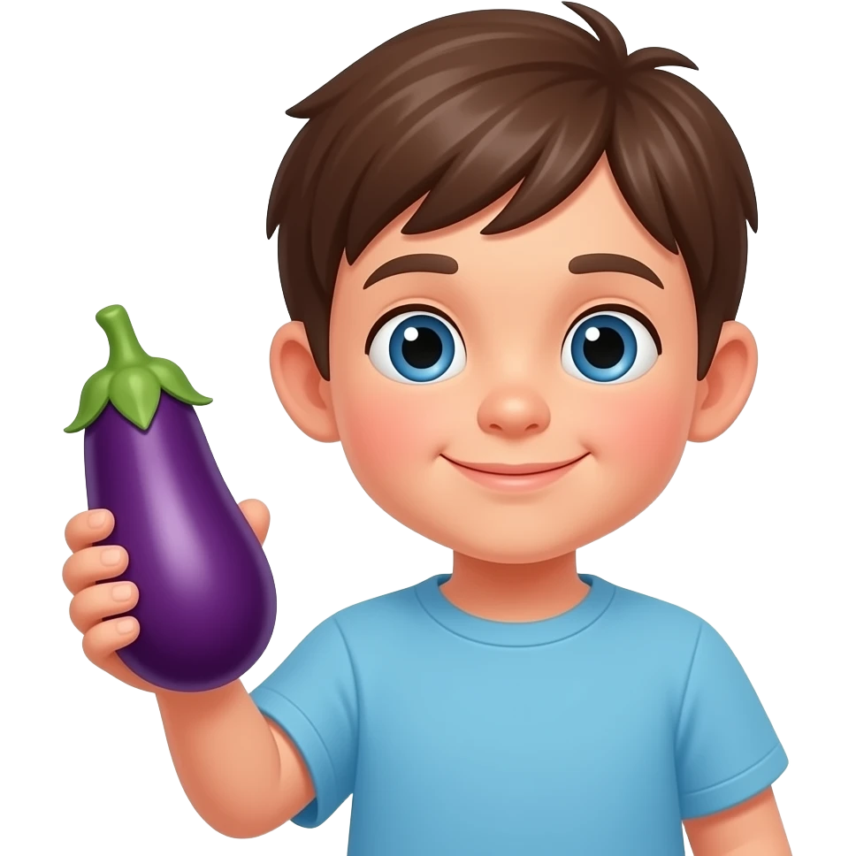 diddy eggplant and kids emoji