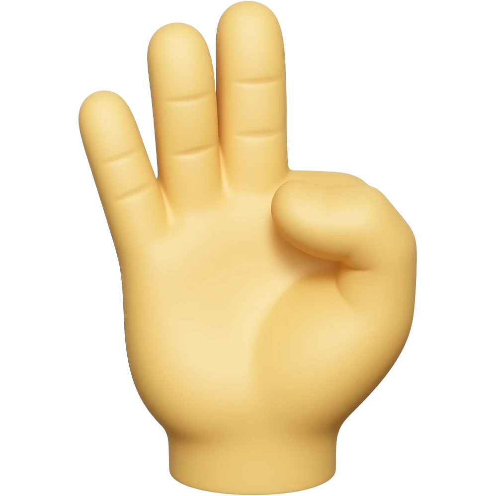 👌Put one ok sign on to of  the other ok sign emoji