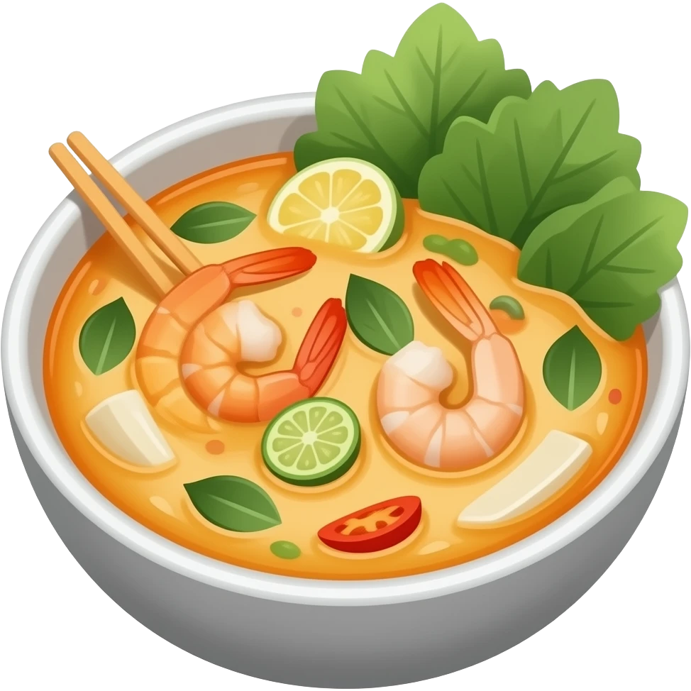 Tom yum kung emoji