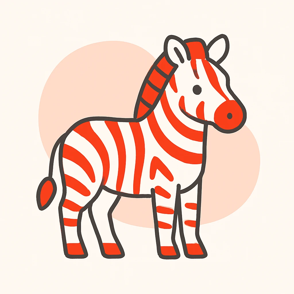 Zebra emoji