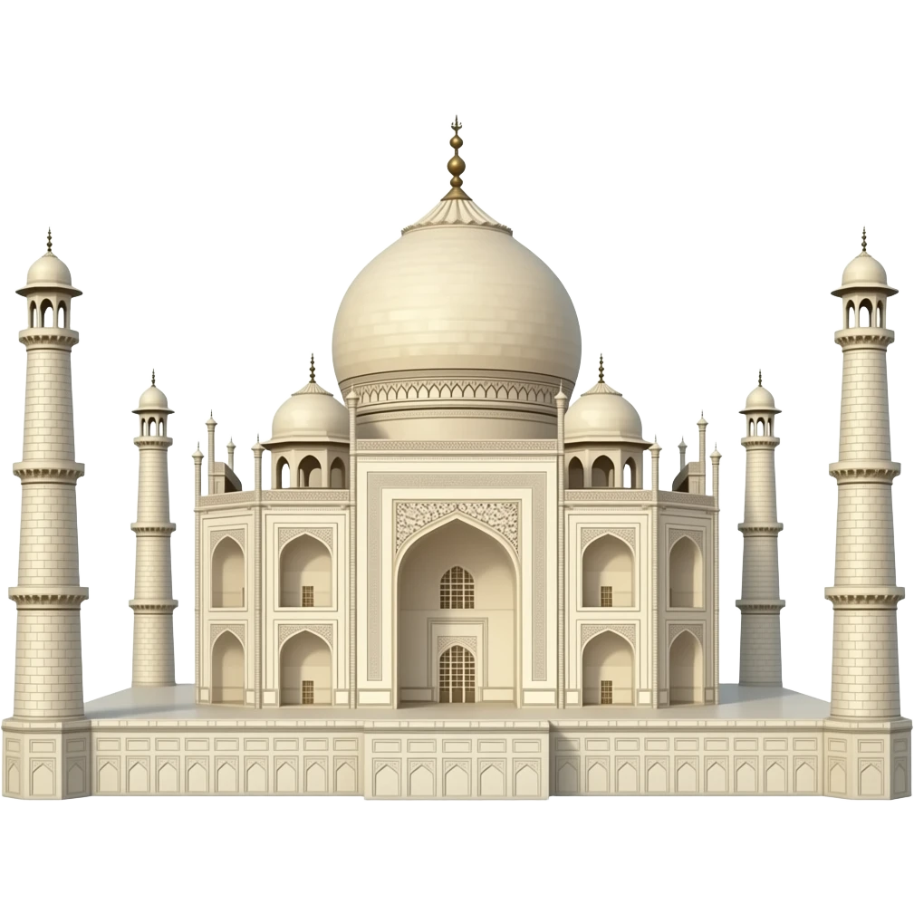 Small emoji of taj mahal emoji
