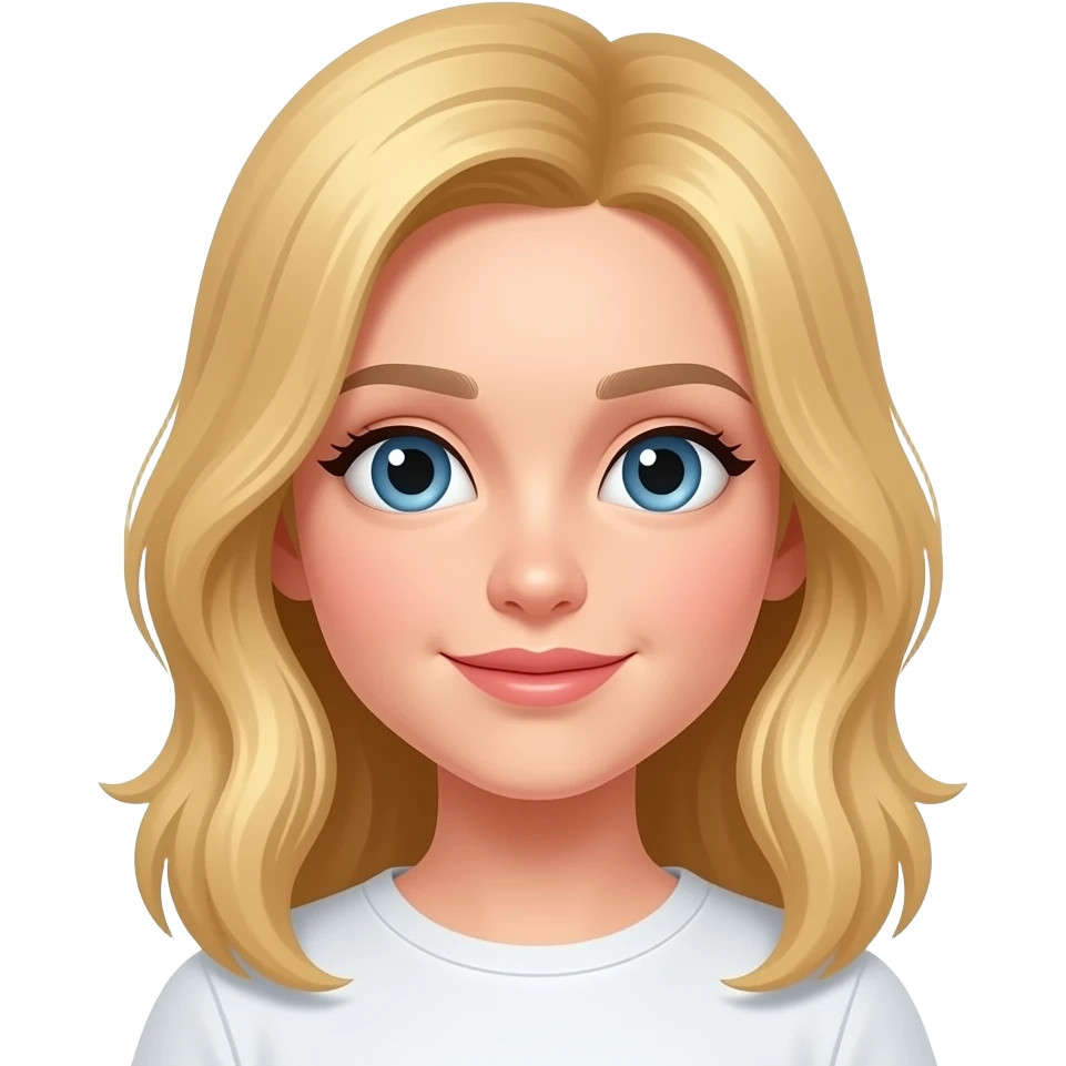 Good but give one girl blond hair emoji