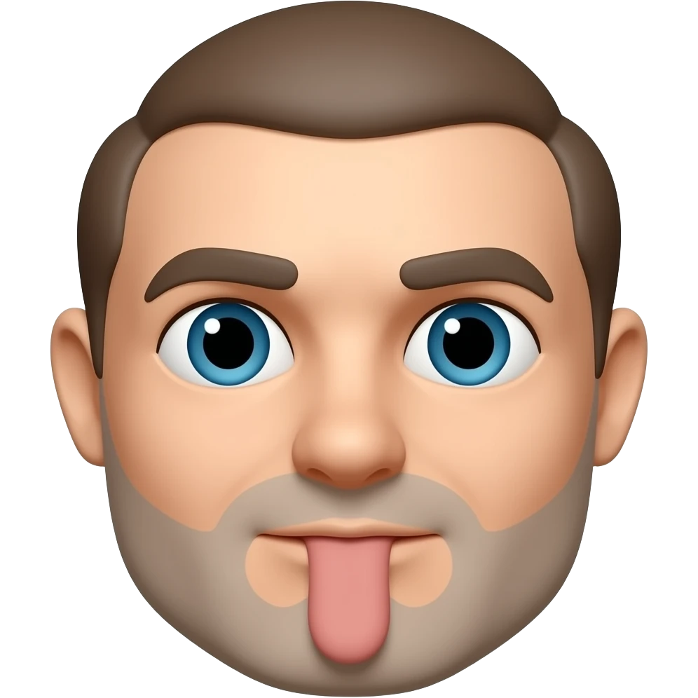 Penis and face emoji