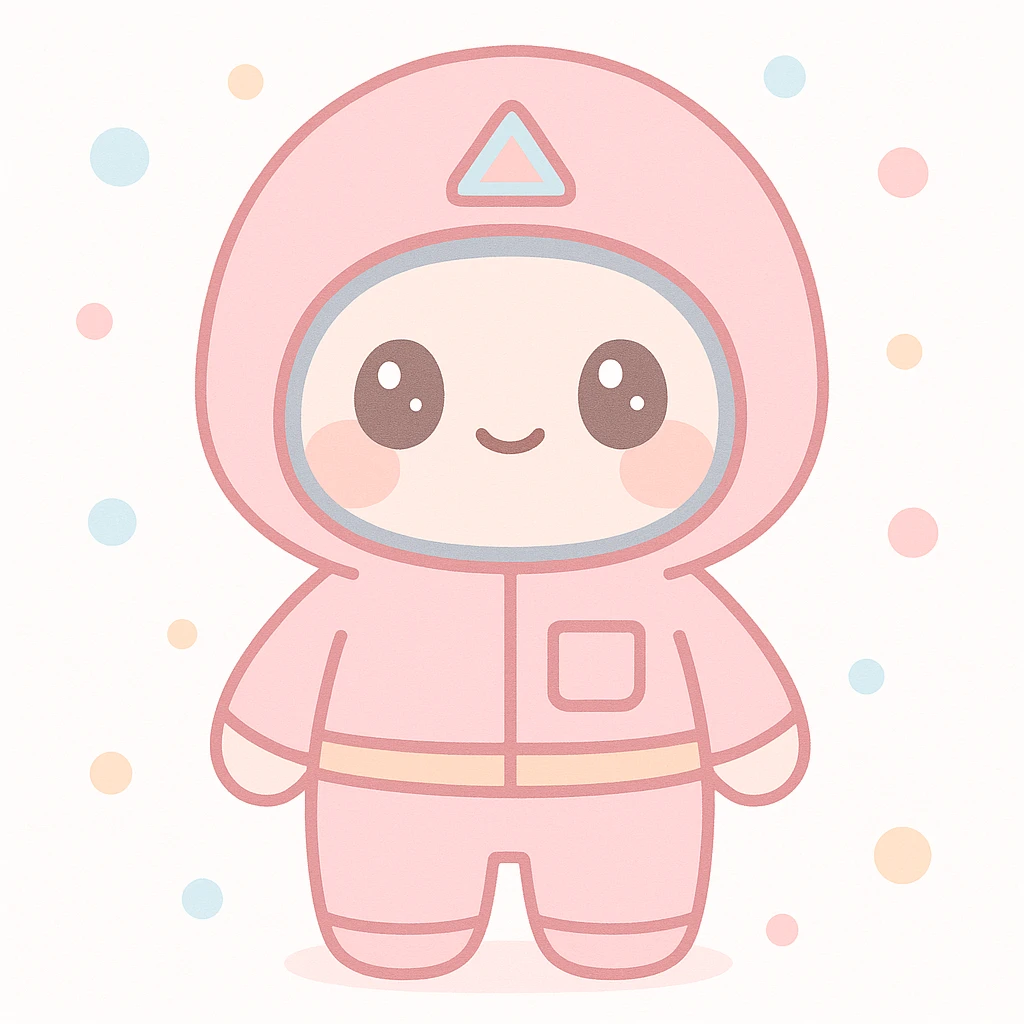 Squid Game, Pink Suit emoji